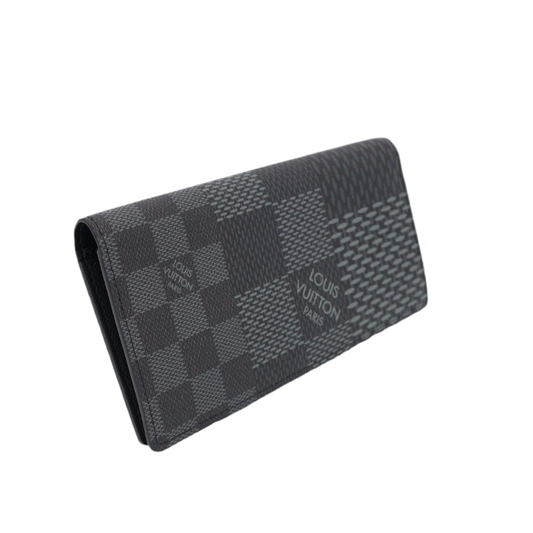 ルイ・ヴィトン Louis Vuitton N60436 ダミエグラフィット3D ポルトフォイユ・ブラザNM 長財布 2つ折り