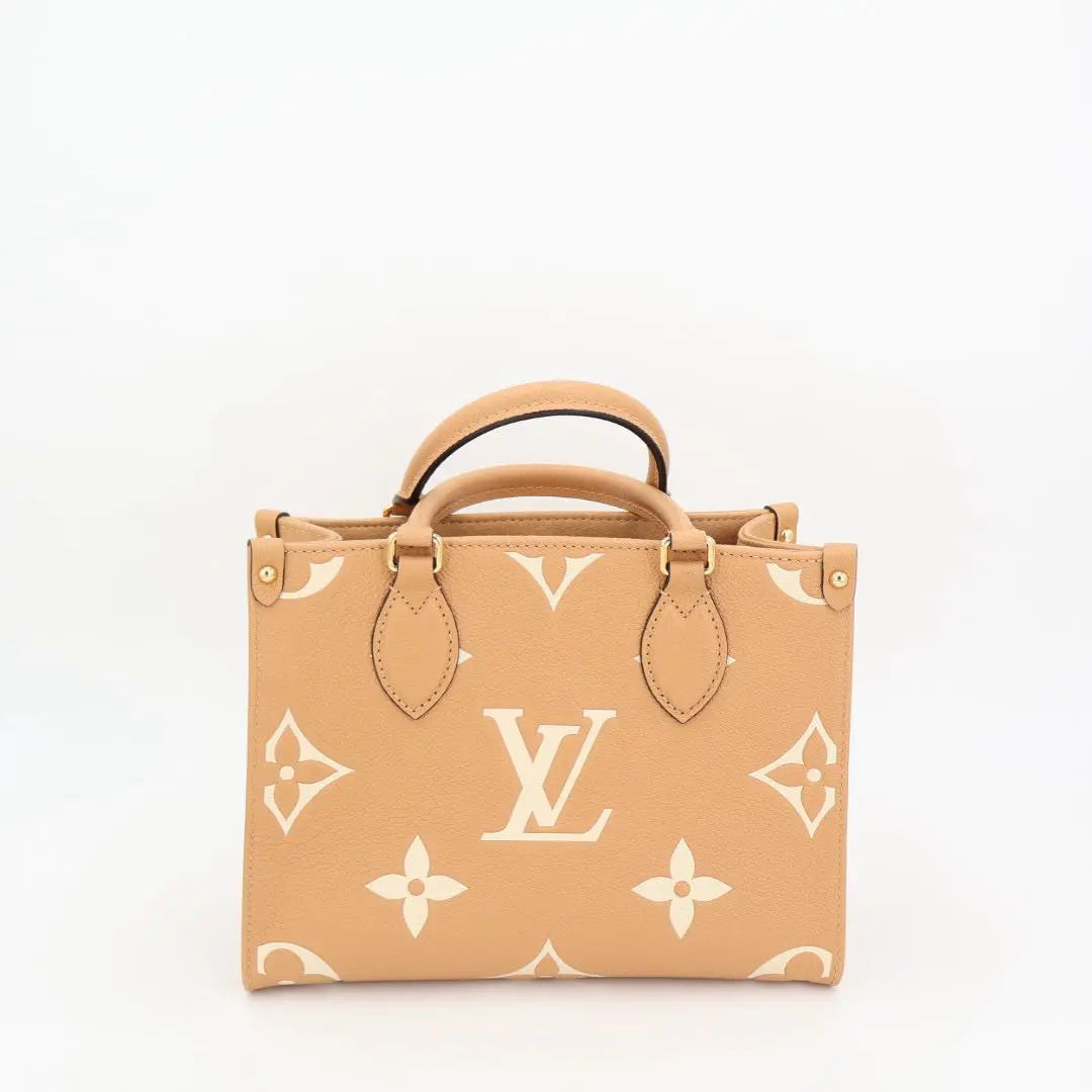 ルイ・ヴィトン LOUIS VUITTON モノグラムアンプラント オンザゴー PM 2WAY アリゾナ M12513 レザー レディース バッグ
