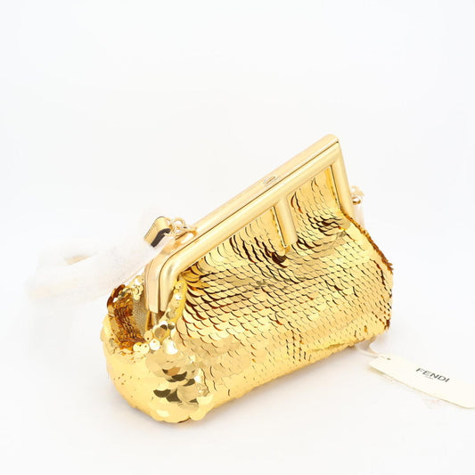 フェンディ Fendi スパンディ スモール バッグ & ハンドバッグ 美品