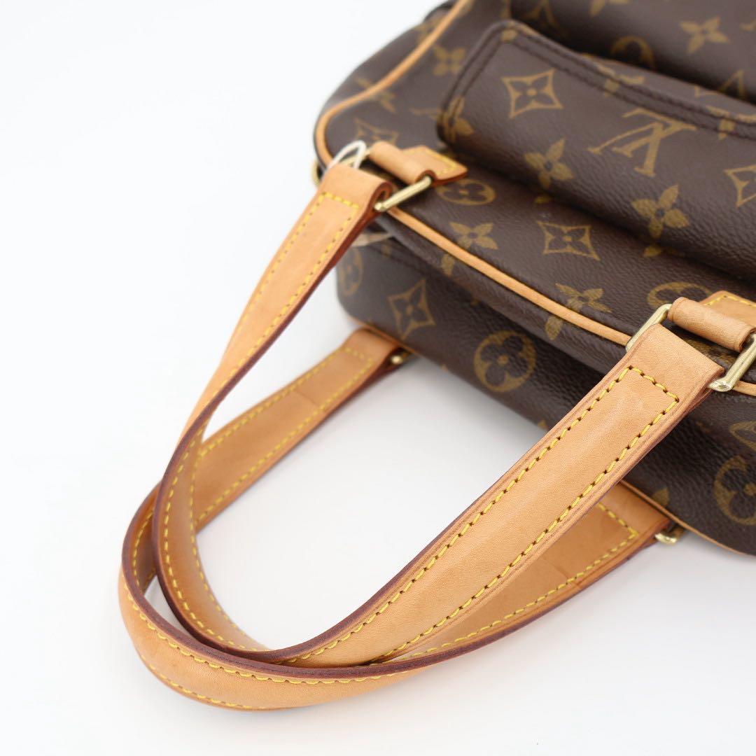 ルイ・ヴィトン Louis Vuitton エクサントリ シテ 手提げ ハンドバッグ モノグラム ブラウン M51161 レディース