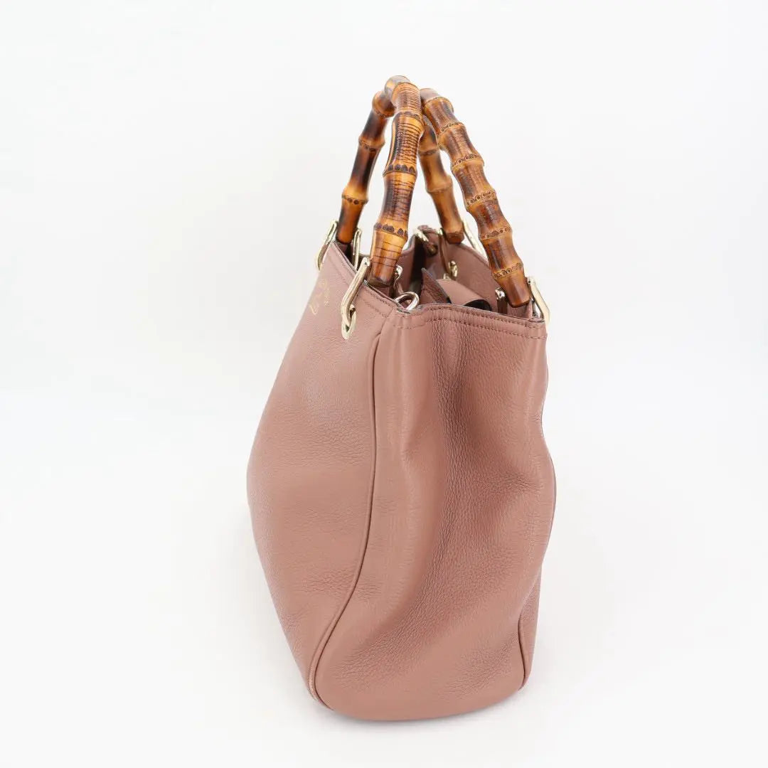 グッチ GUCCI バンブー レザー 2WAYハンドバッグ
