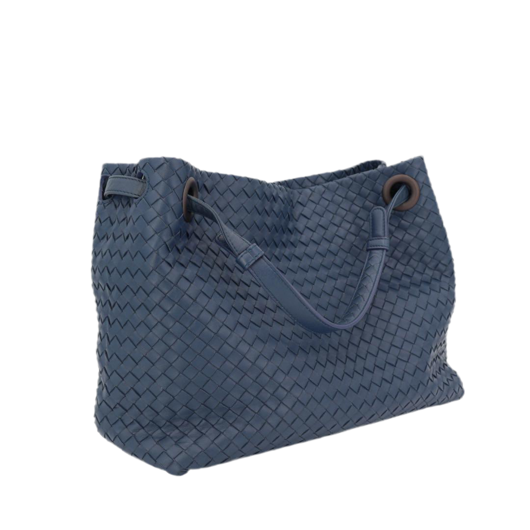 ボッテガ・ヴェネタ Bottega Veneta イントレチャート ガルダ レザー トート バッグ