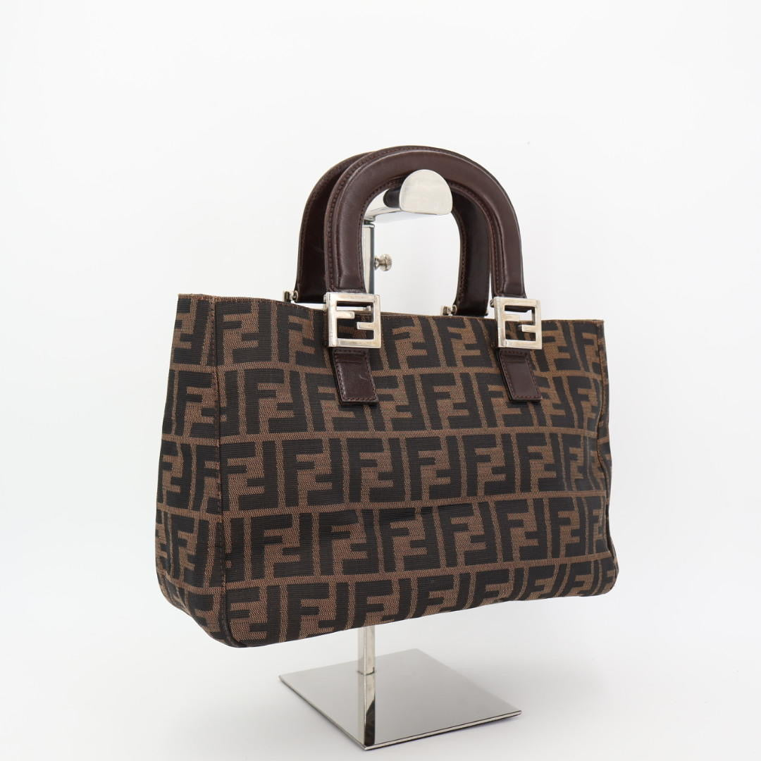 フェンディFENDI ハンドバッグ ズッカ柄 レディース 中古