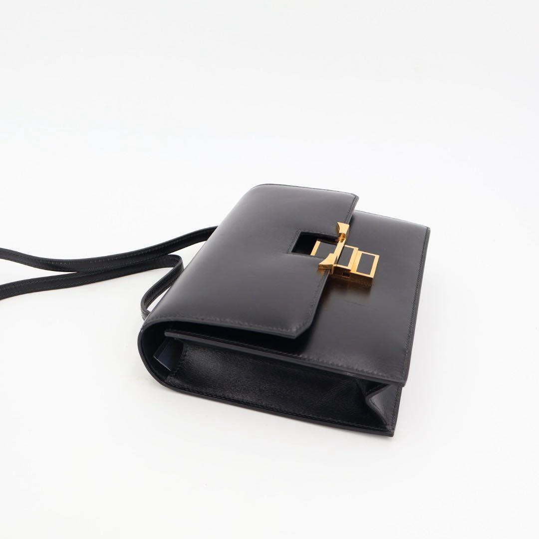 エルメス HERMES ヴィンテージ レザー ショルダーバッグ