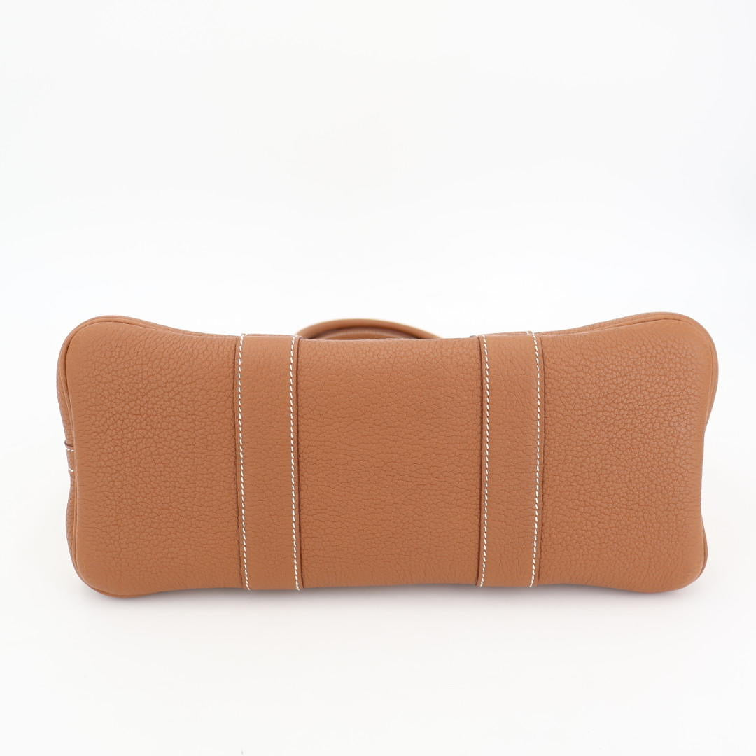 エルメス HERMES トートバッグ ガーデンパーティ PM レザー 美品