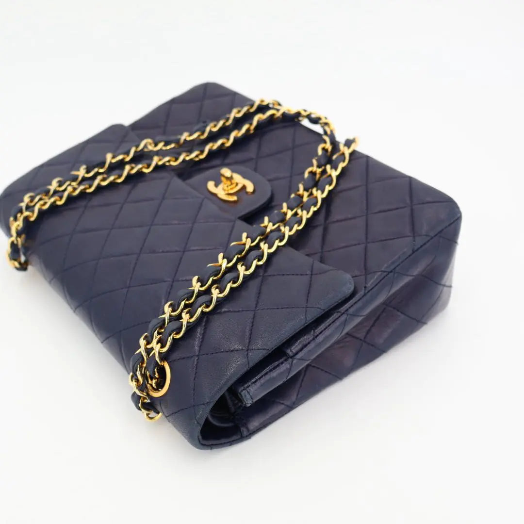 シャネル CHANEL　 マトラッセ25 ダブルフラップ ショルダーバッグ