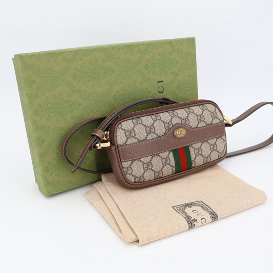 グッチ GUCCI 斜め掛け ショルダーバッグ レディース ブランド GUCCI オフィディア ショルダーバッグ 598664 ベージュ バッグ 美品