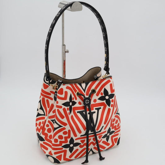 ルイヴィトン【LOUIS VUITTON】M45362 ネオノエ クラフティ 幾何学模様 ドローストリング 2WAY 巾着型 LV NEO NOE