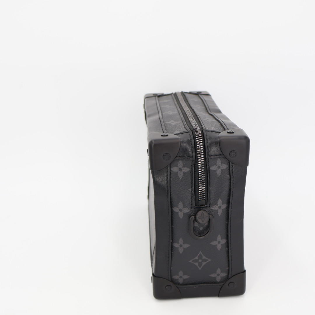 ルイヴィトン LOUIS VUITTON　モノグラム エクリプス ソフトトランク ショルダー バッグ ブラック M44730