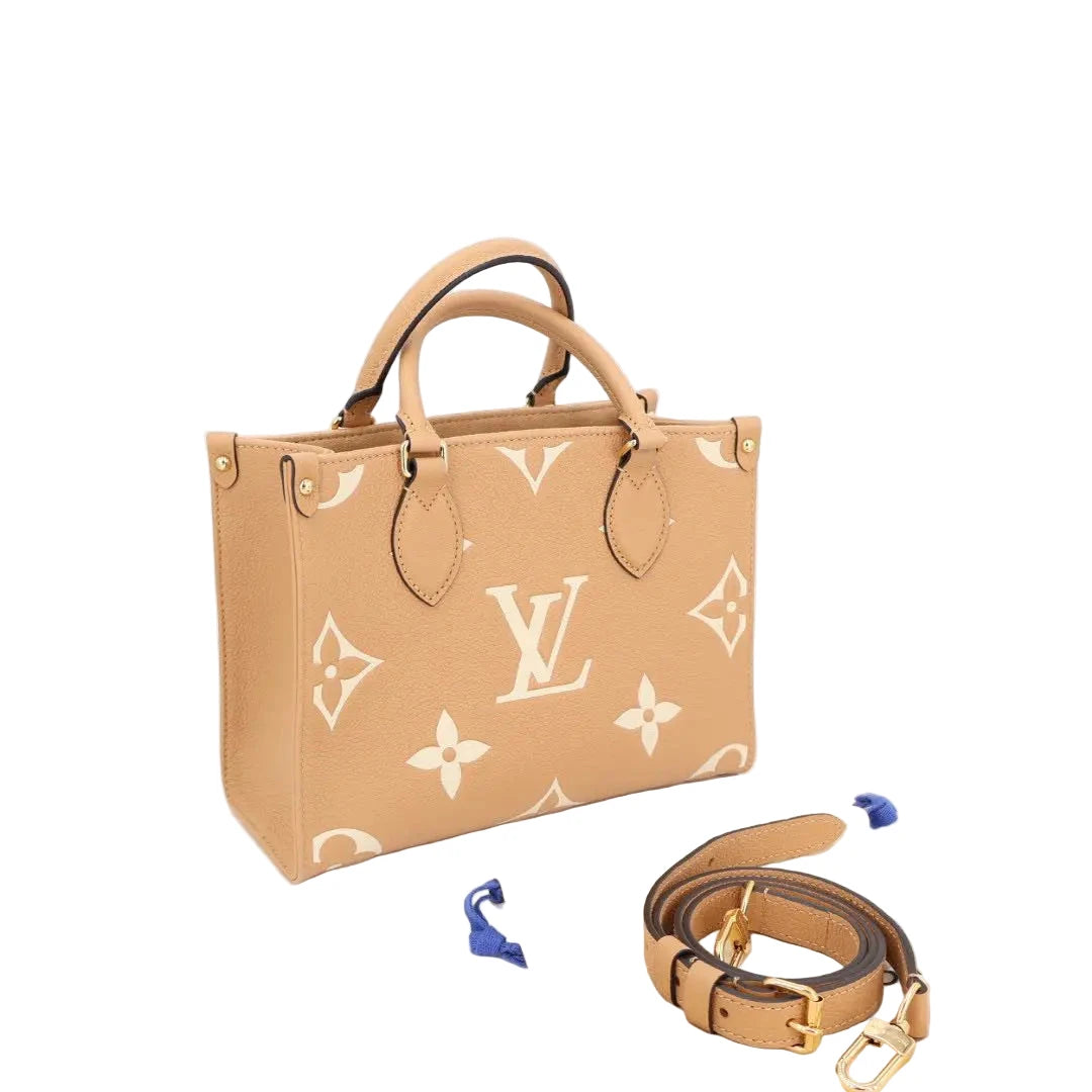 ルイ・ヴィトン LOUIS VUITTON モノグラムアンプラント オンザゴー PM 2WAY アリゾナ M12513 レザー レディース バッグ