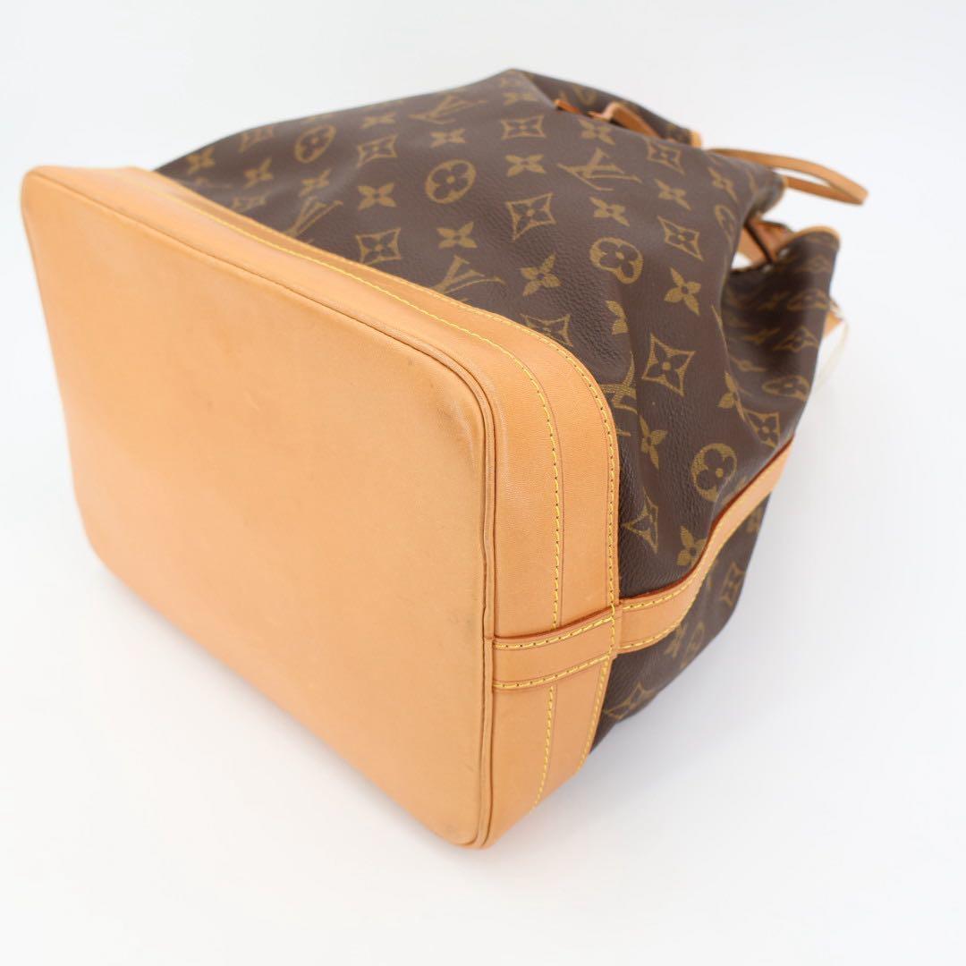 ルイ・ヴィトン LOUIS VUITTON モノグラム ノエ M42224 ブラウン PVC ショルダーバッグ