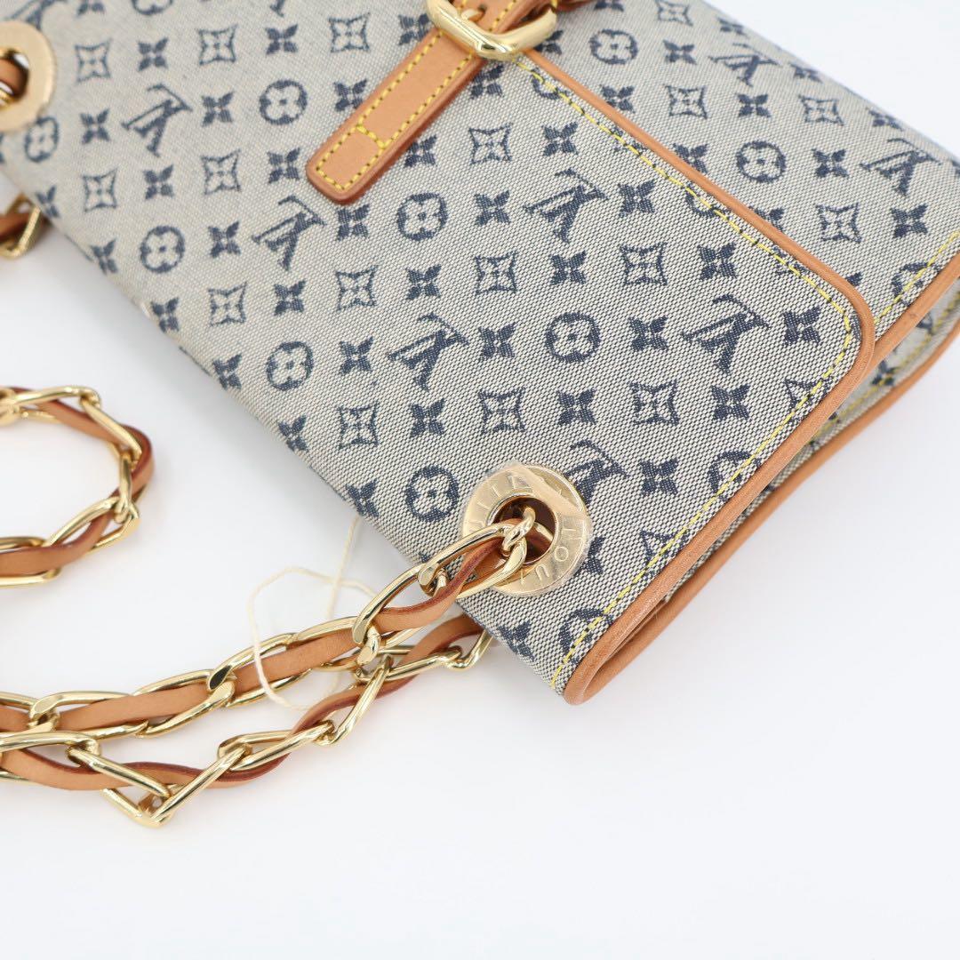 ルイヴィトン LOUIS VUITTON モノグラムミニ カミーユ チェーンバッグ ダブルチェーン ショルダーバッグ