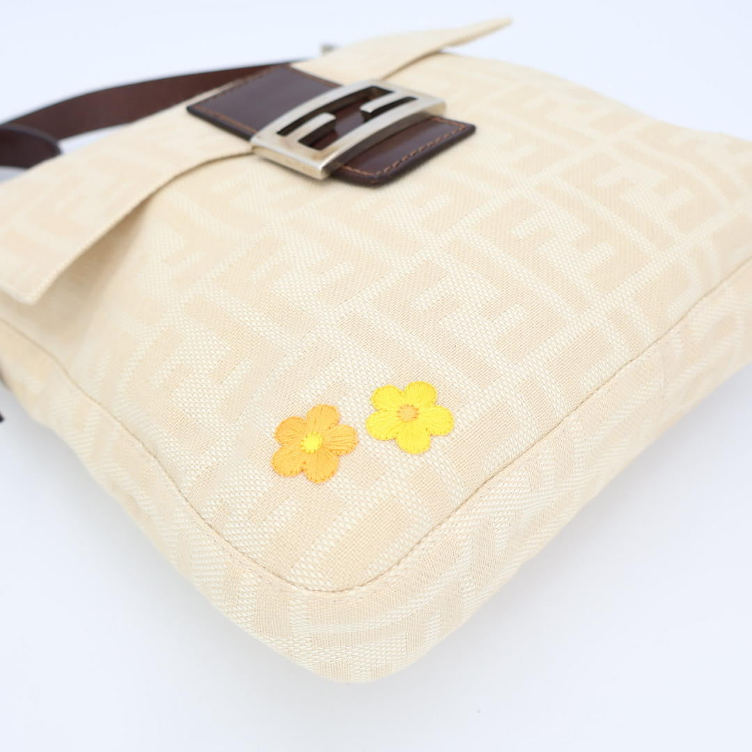 フェンディ FENDI ズッカ マンマバケット ワンショルダーバッグ ハンドバッグ