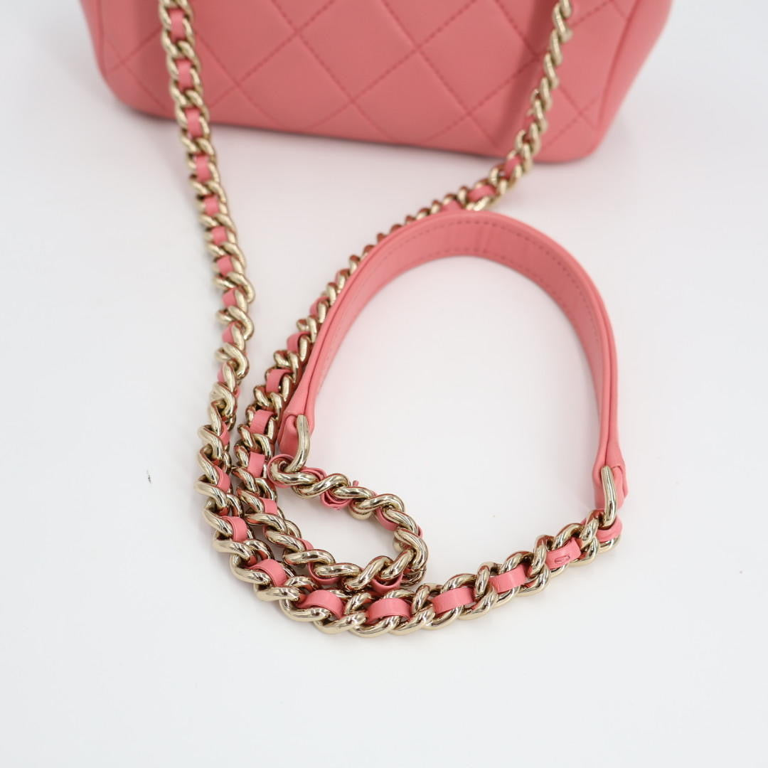 シャネル CHANEL チェーンショルダーバッグ マトラッセ ココマーク