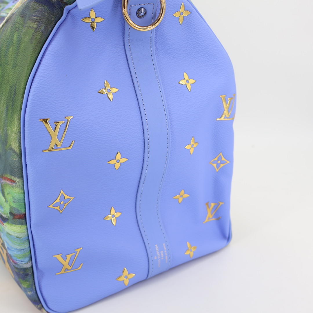 ルイ ヴィトン LOUIS VUITTON ストンバッグ モネ キーポル バンドリエール 50 美品