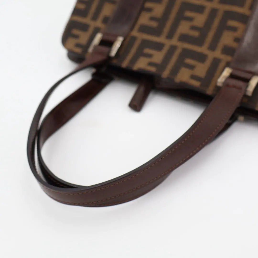 フェンディ FENDI ズッカ柄 ミニハンドバッグ