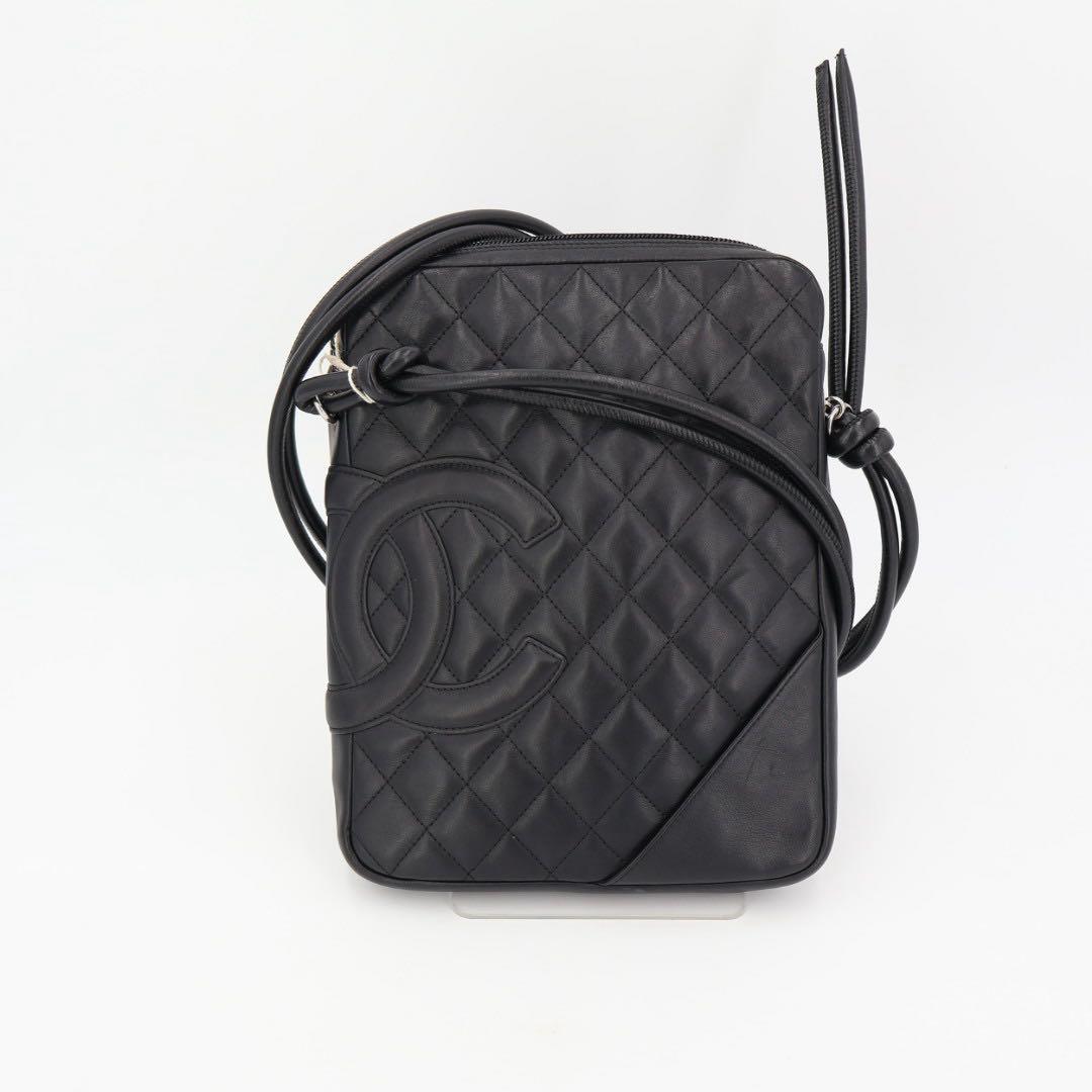シャネル CHANEL カンボンライン スモールポシェットA 25177 レディース ショルダーバッグ