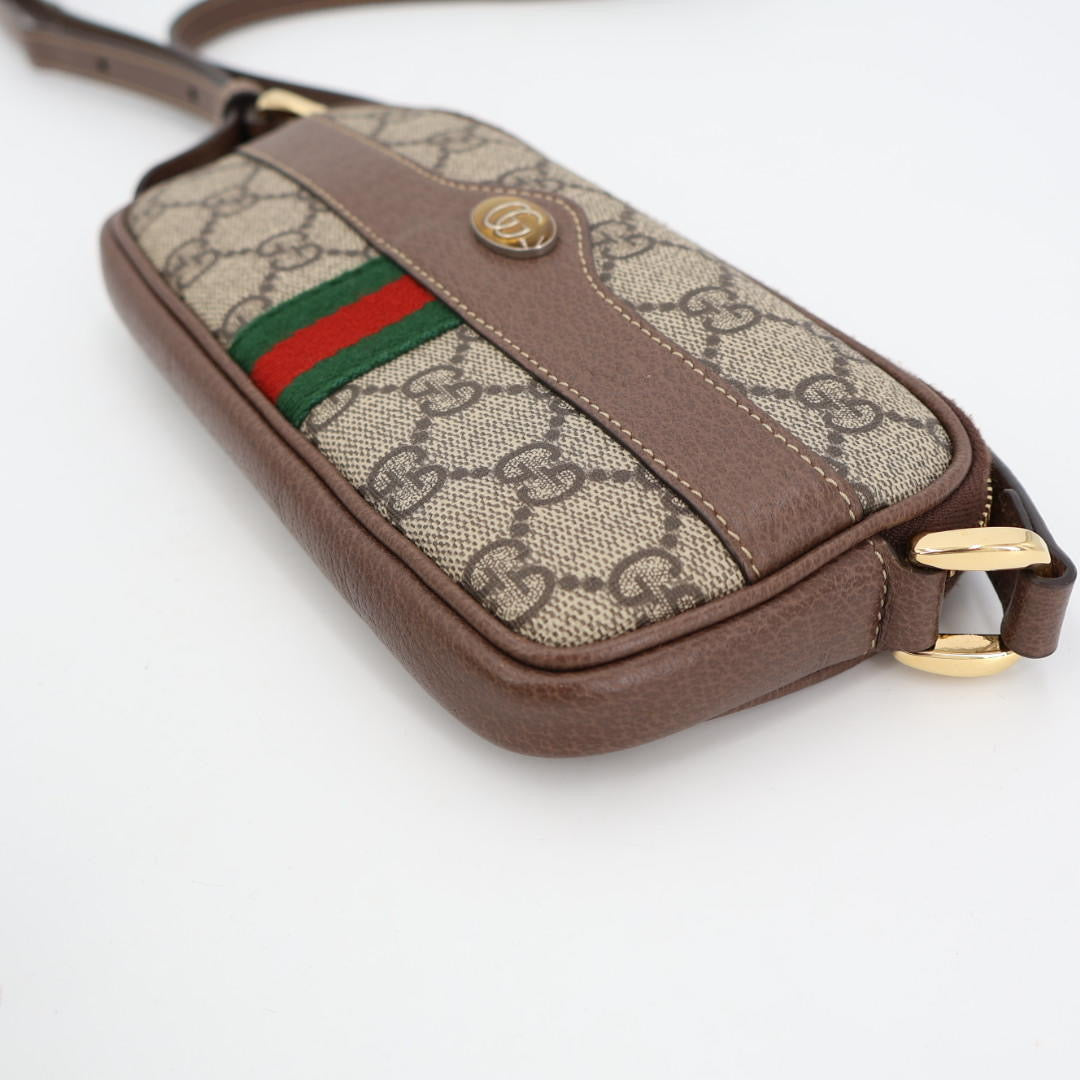 グッチ GUCCI 斜め掛け ショルダーバッグ レディース ブランド GUCCI オフィディア ショルダーバッグ 598664 ベージュ バッグ 美品