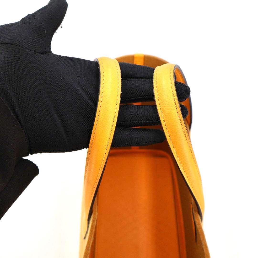 エルメス HERMES マキシボックスカバ 30 トートバッグ X刻印