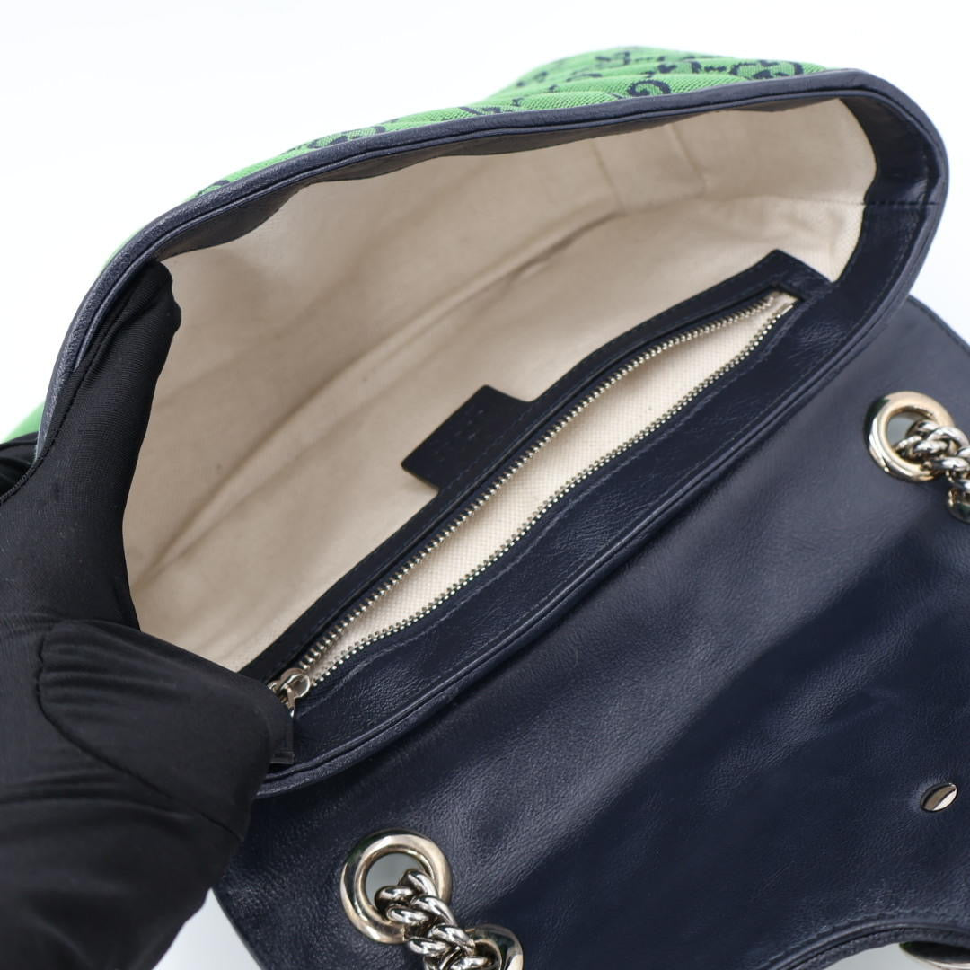 グッチ GUCCI グッチ GGマーモント マルチカラー スモール ショルダーバッグ