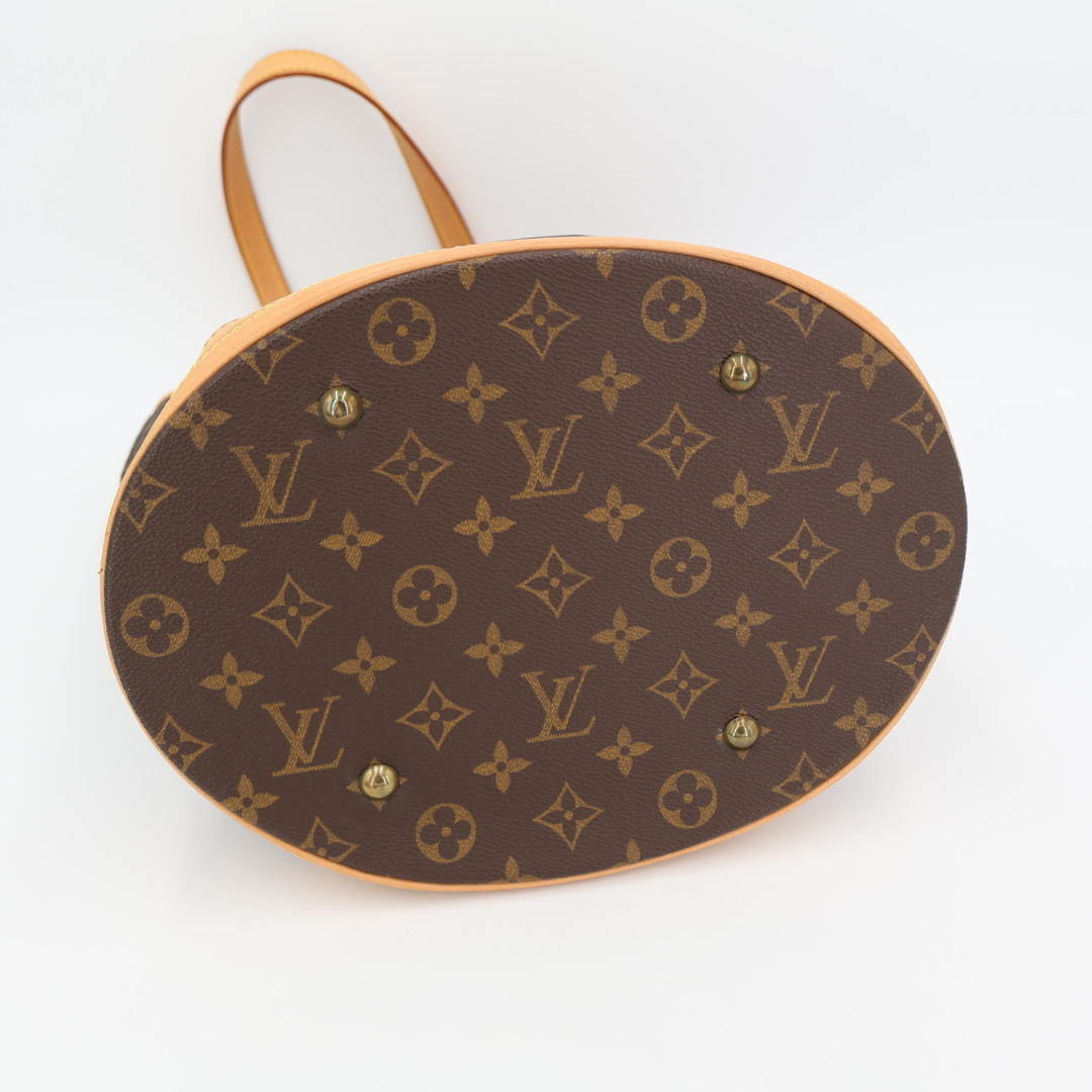 ルイヴィトン LOUIS VUITTON GM M42236 トートバッグ モノグラムキャンバス/ヌメ革 ブラウン