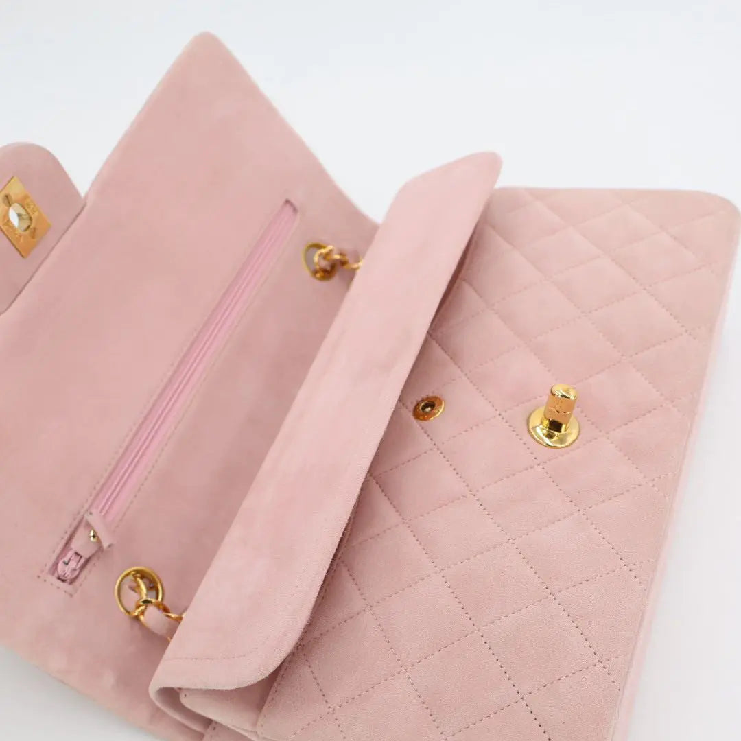シャネル CHANEL マトラッセ25 ココマーク Wフラップ チェーンショルダーバッグ