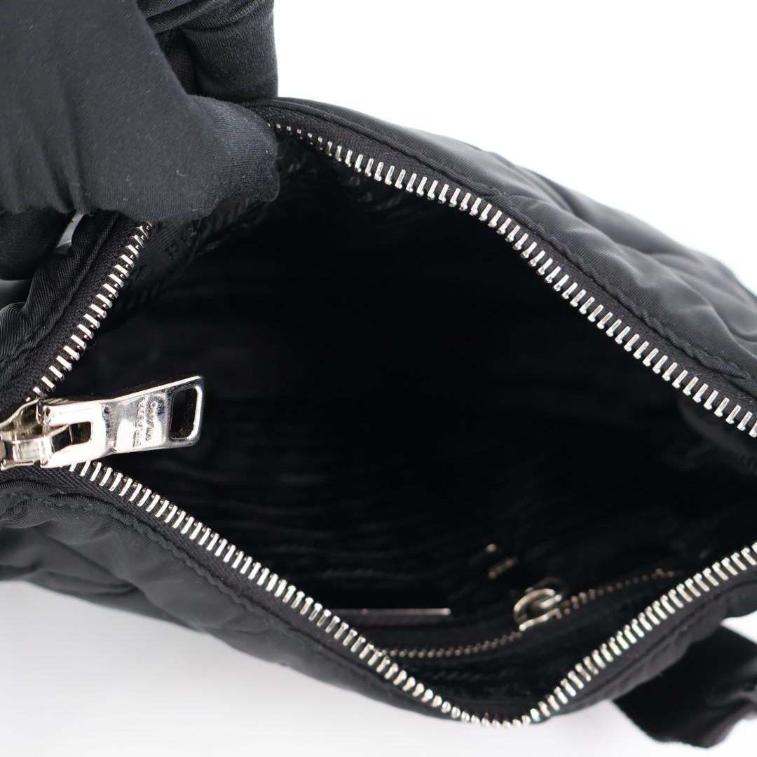 プラダ PRADA 1BC151 斜め掛け ショルダーバッグ NERO ブラック レディース 美品