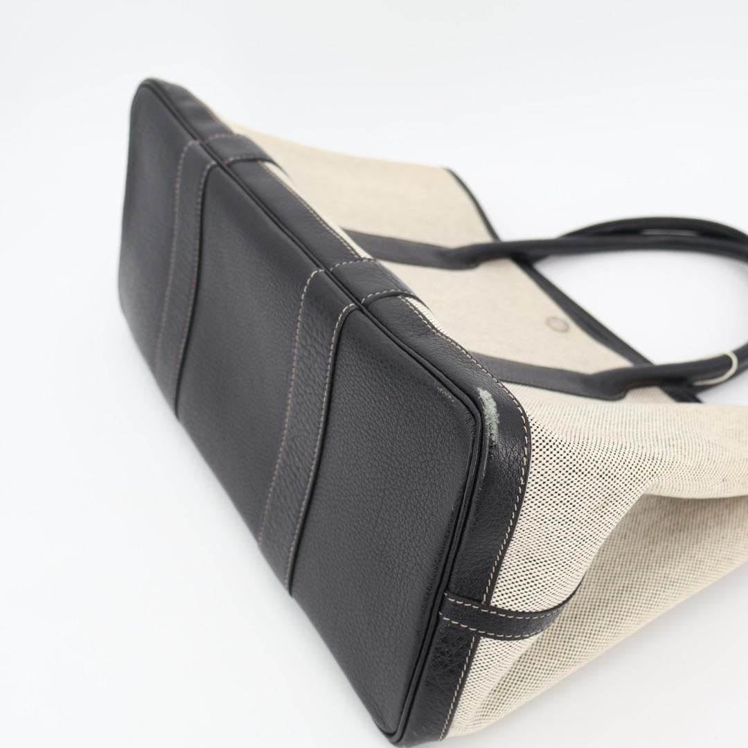 エルメス HERMES ガーデンパーティー トワルアッシュ　トートバッグ