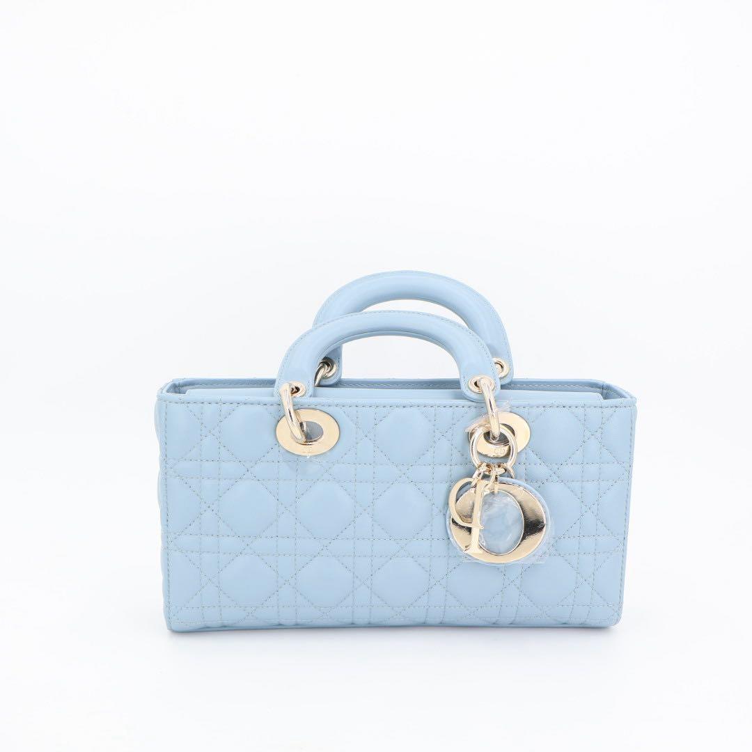 クリスチャンディオール Christian Dior レディディオール カナージュ 2WAY ハンドバッグ 美品