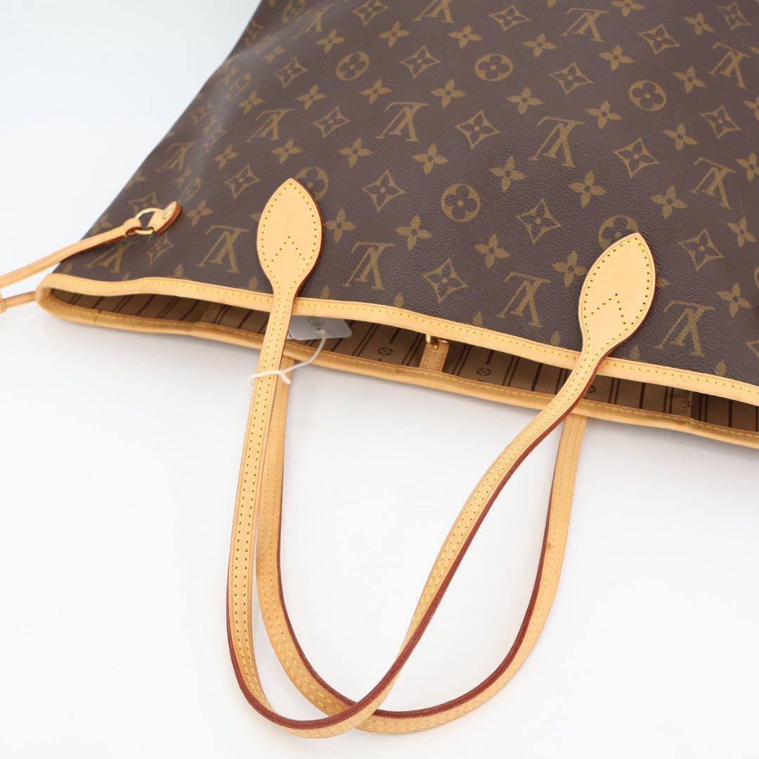 ルイ・ヴィトン LOUIS VUITTON モノグラム ネヴァーフルMM M40156 ブラウン PVC トートバッグ