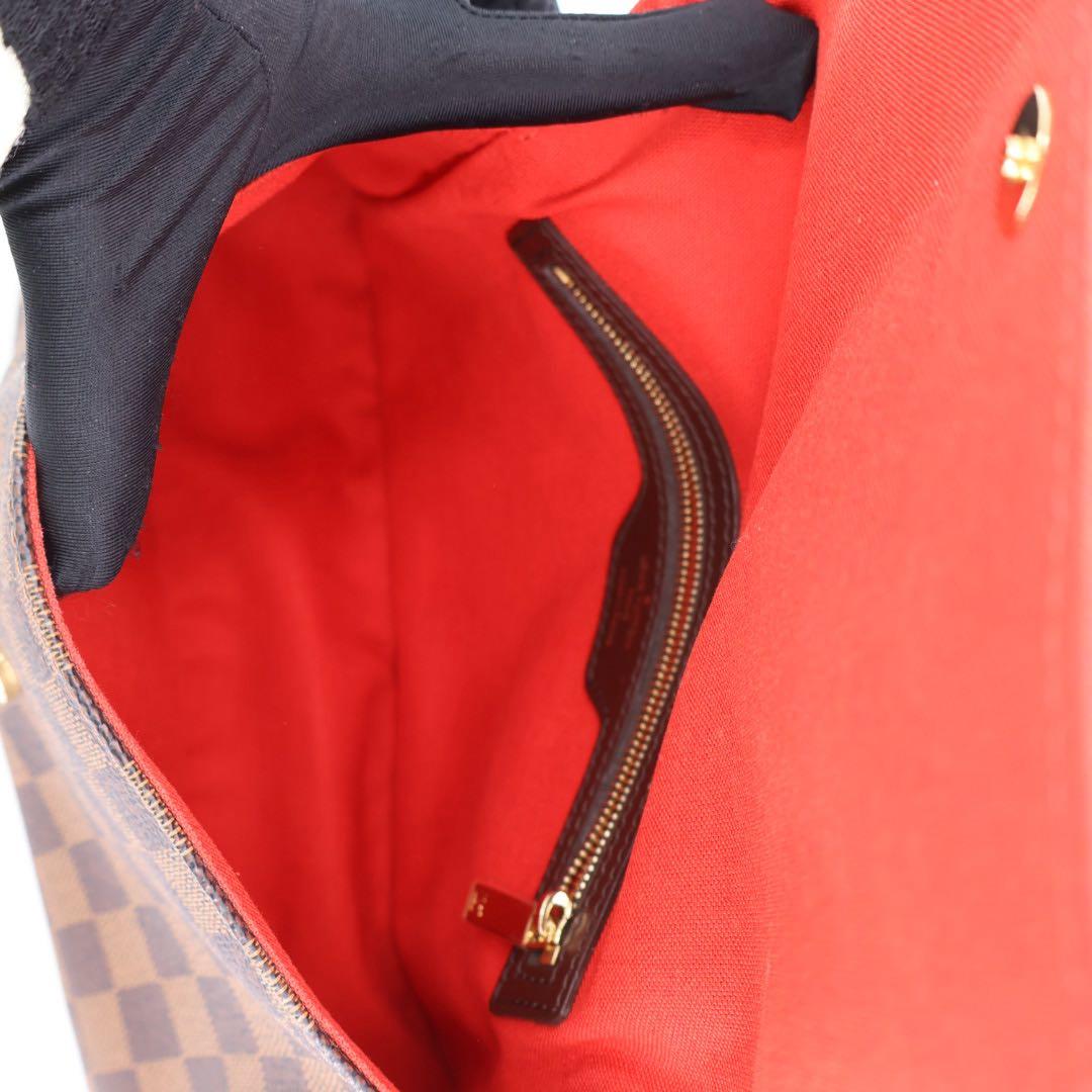 ルイヴィトン LOUIS VUITTON ダミエ・ジェアン ミニルーピング ハンドバッグ N51147