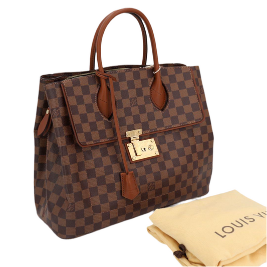 ルイ ヴィトン LOUIS VUITTON アスコットダミエエべヌ トートバッグハンドバッグ　N41273