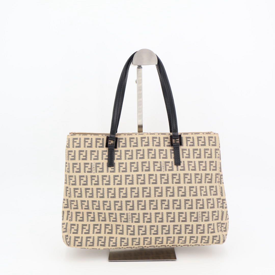 フェンディ Fendi ズッキーノ ズッカ柄 ハンドバッグ ミニトート トートバッグ