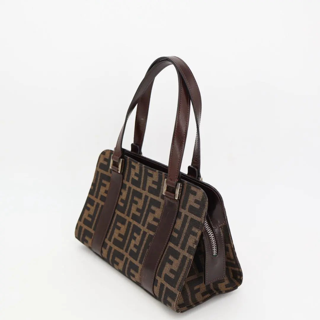 フェンディ FENDI ズッカ柄 ミニハンドバッグ