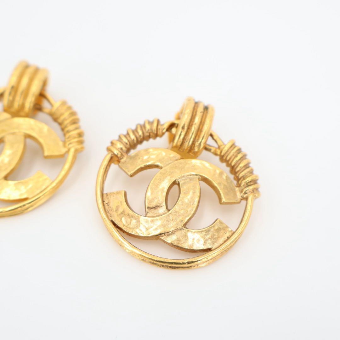 シャネル CHANEL ココマーク 94P イヤリング GP ゴールド