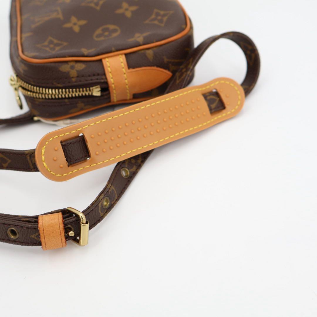 ルイ・ヴィトン LOUIS VUITTON モノグラム マルリーバンドリエール M51828 ブラウン PVC ショルダーバッグ