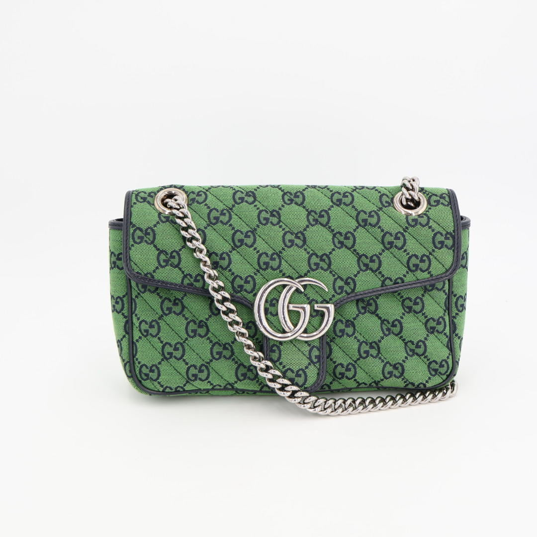 グッチ GUCCI グッチ GGマーモント マルチカラー スモール ショルダーバッグ