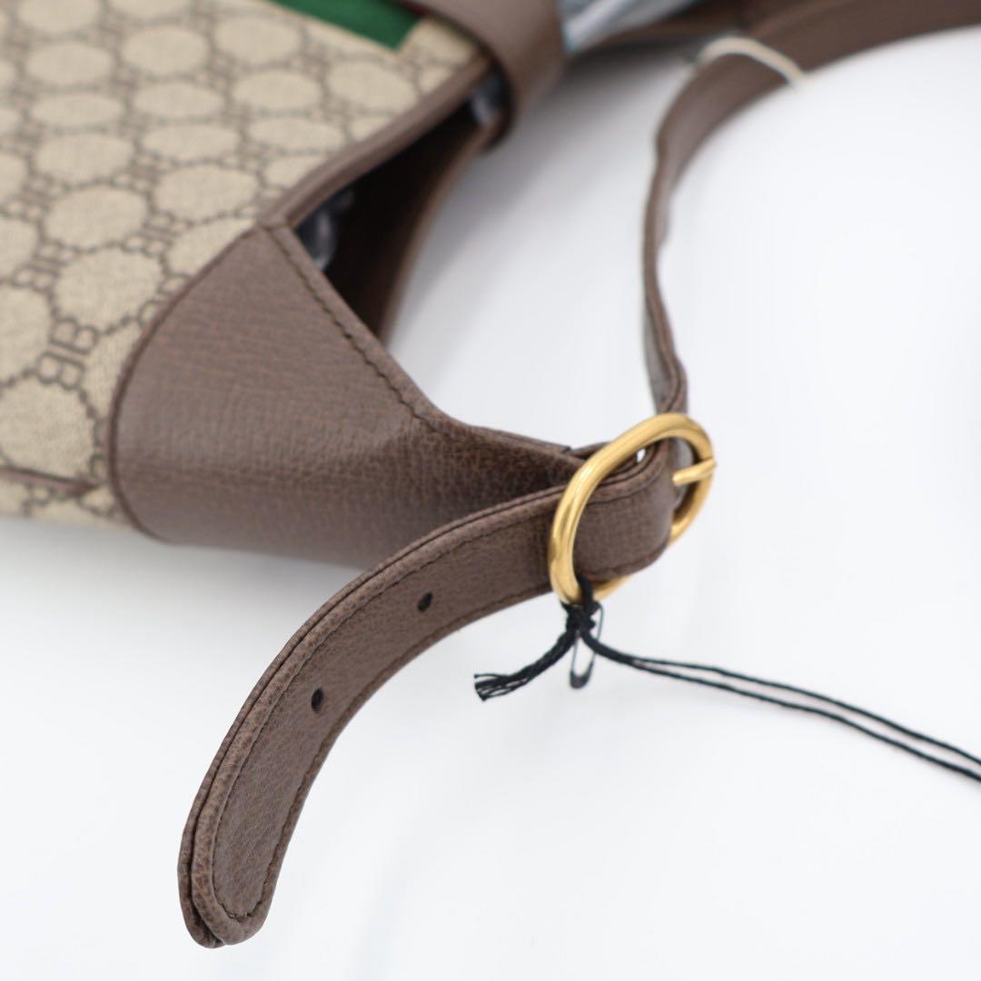 グッチ GUCCI グッチ×バレンシアガ ジャッキー シェリーライン ワンショルダーバッグ 2WAYバッグ 美品