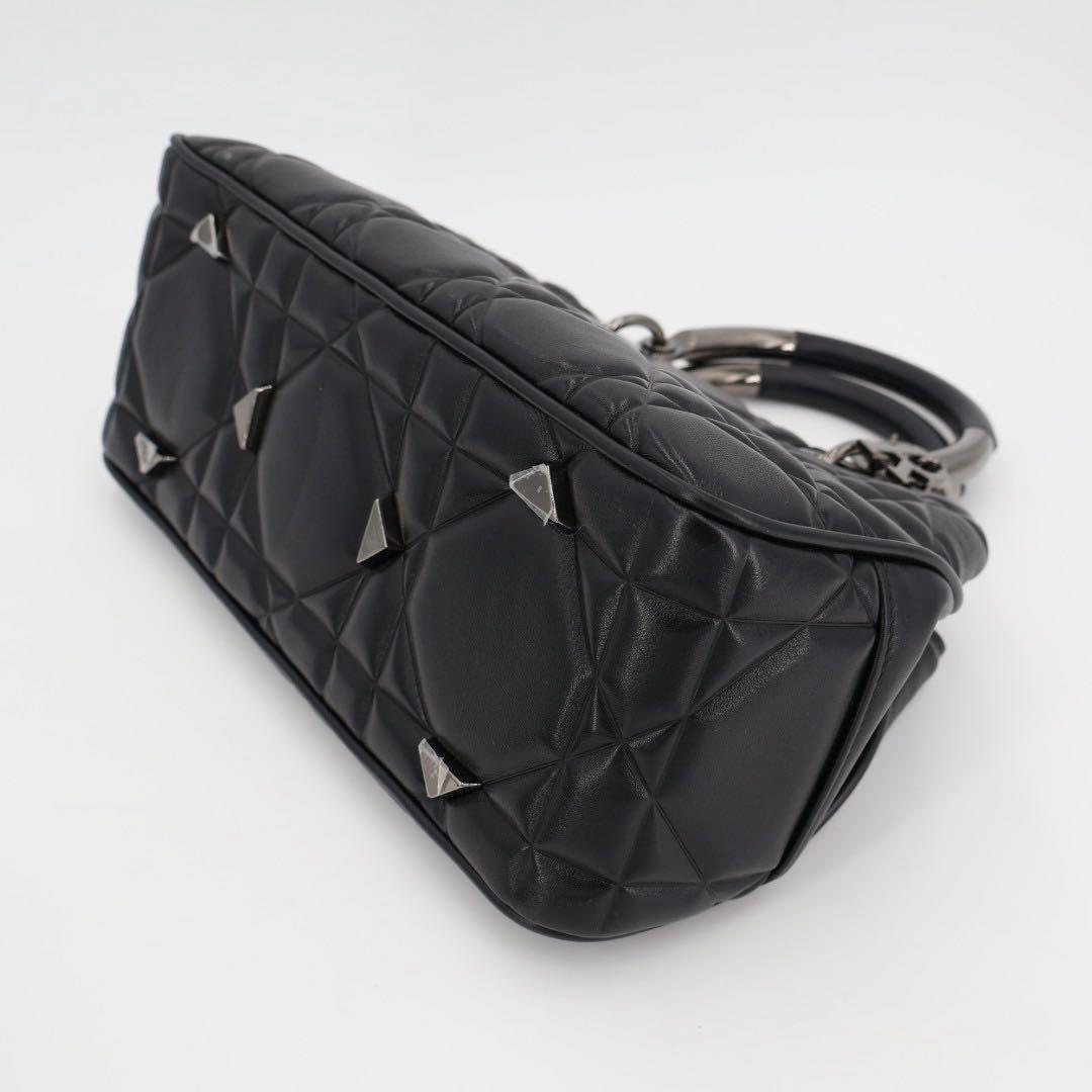 ディオール Dior レディ 95.22 カナージュ ハンドバッグ バッグ