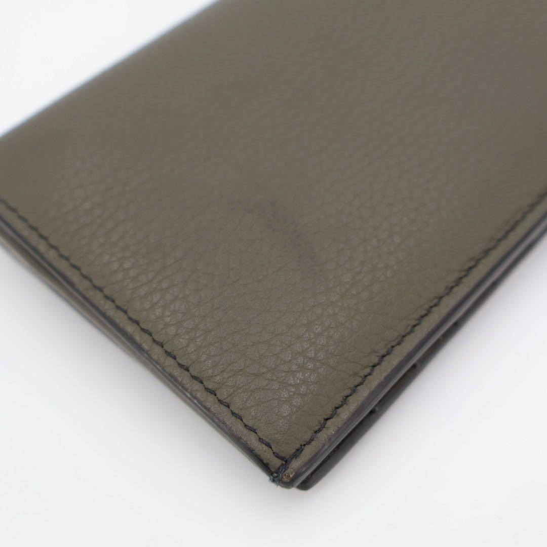 クリスチャンディオール Christian Dior バーティカルロングウォレット　ベージュ　レザー2ESBC002CDI　長財布