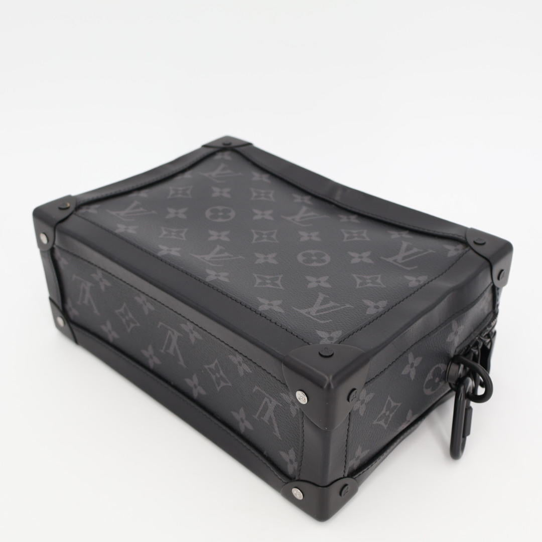 ルイヴィトン LOUIS VUITTON　モノグラム エクリプス ソフトトランク ショルダー バッグ ブラック M44730