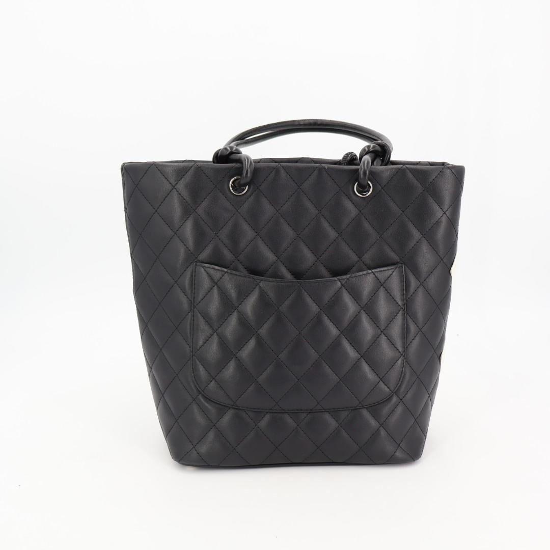 シャネル CHANEL カンボンライン ミディアム トートバッグ