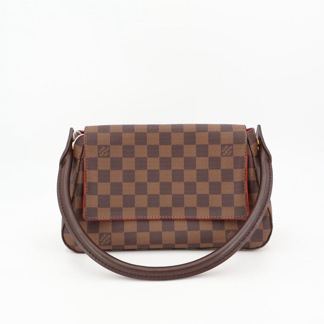 ルイヴィトン LOUIS VUITTON ダミエ・ジェアン ミニルーピング ハンドバッグ N51147