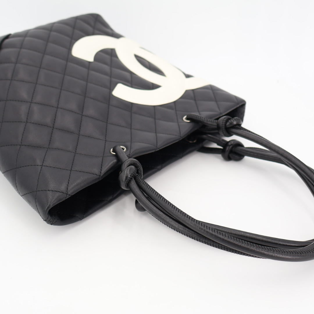 シャネル CHANEL カンボンライン ミディアム トートバッグ