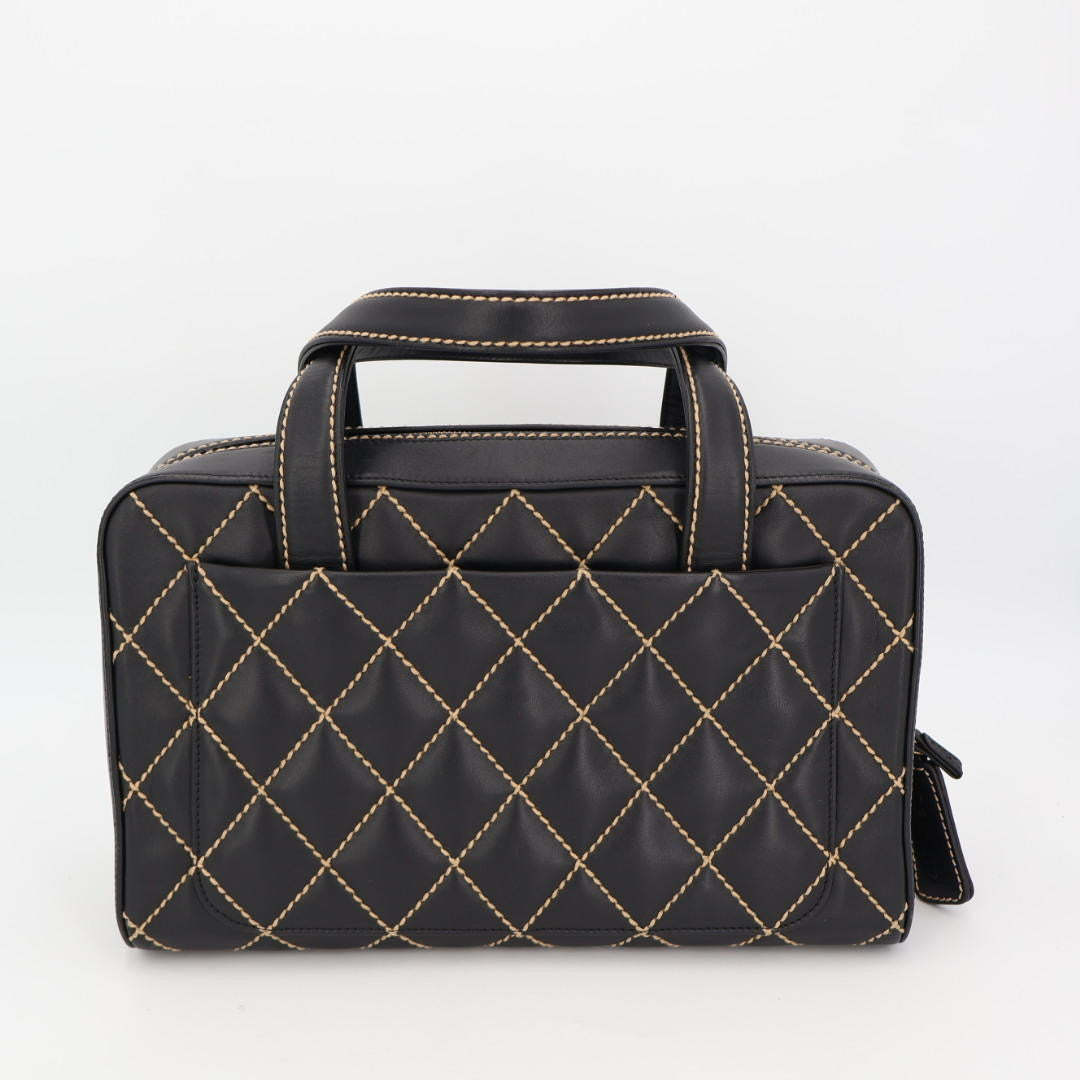 シャネル CHANEL ワイルドステッチ トートバッグ レディース