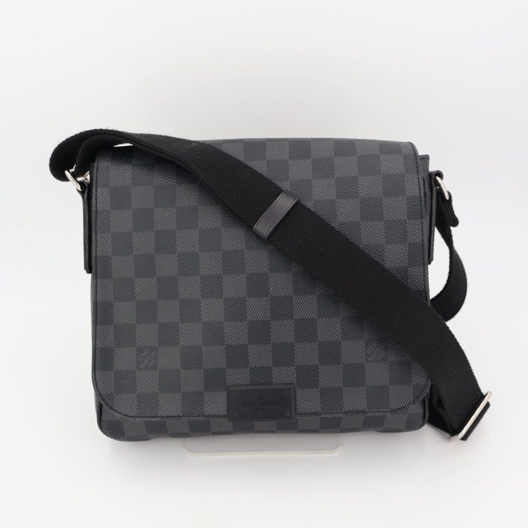 ルイ・ヴィトン LOUIS VUITTON ダミエグラフィット ディストリクトPM ショルダーバッグ メッセンジャーバッグ