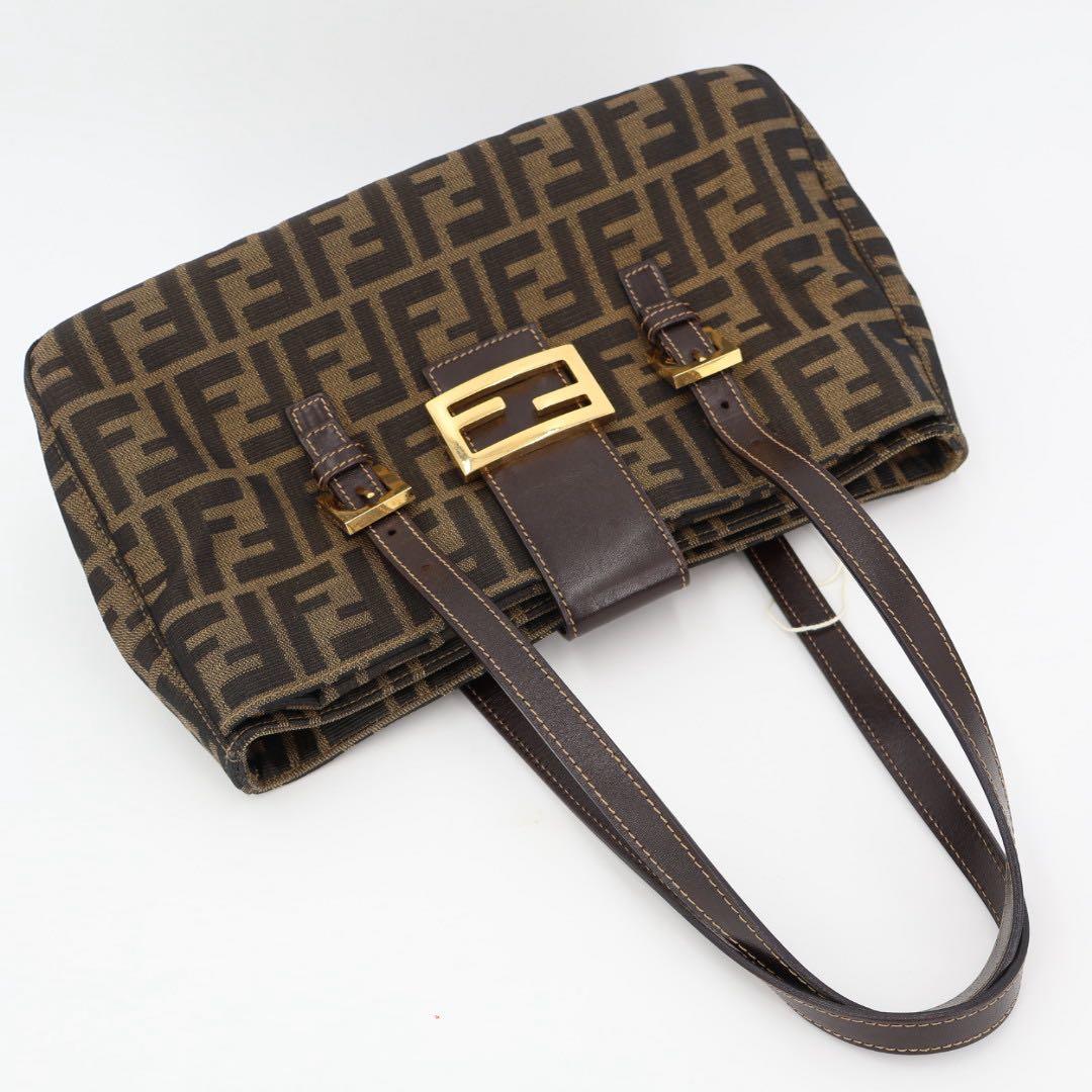 フェンディ Fendi ズッカ柄 ハンドバッグ