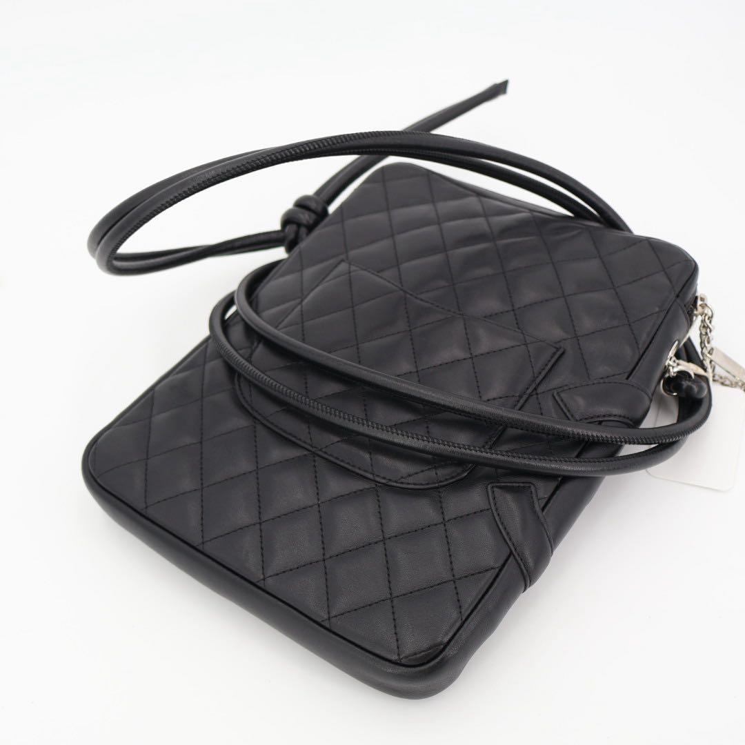 シャネル CHANEL カンボンライン スモールポシェットA 25177 レディース ショルダーバッグ