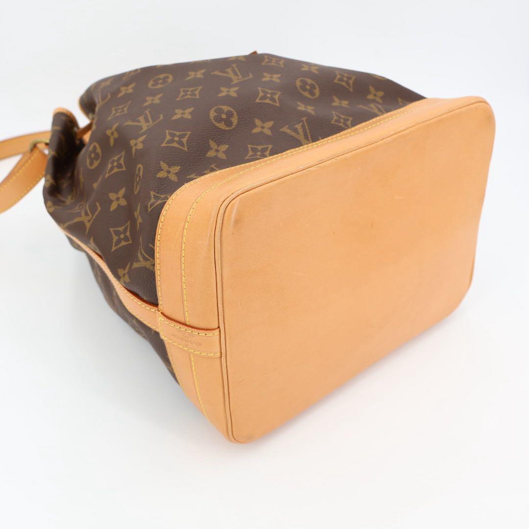 ルイ・ヴィトン LOUIS VUITTON モノグラム ノエ M42224 ブラウン PVC ショルダーバッグ