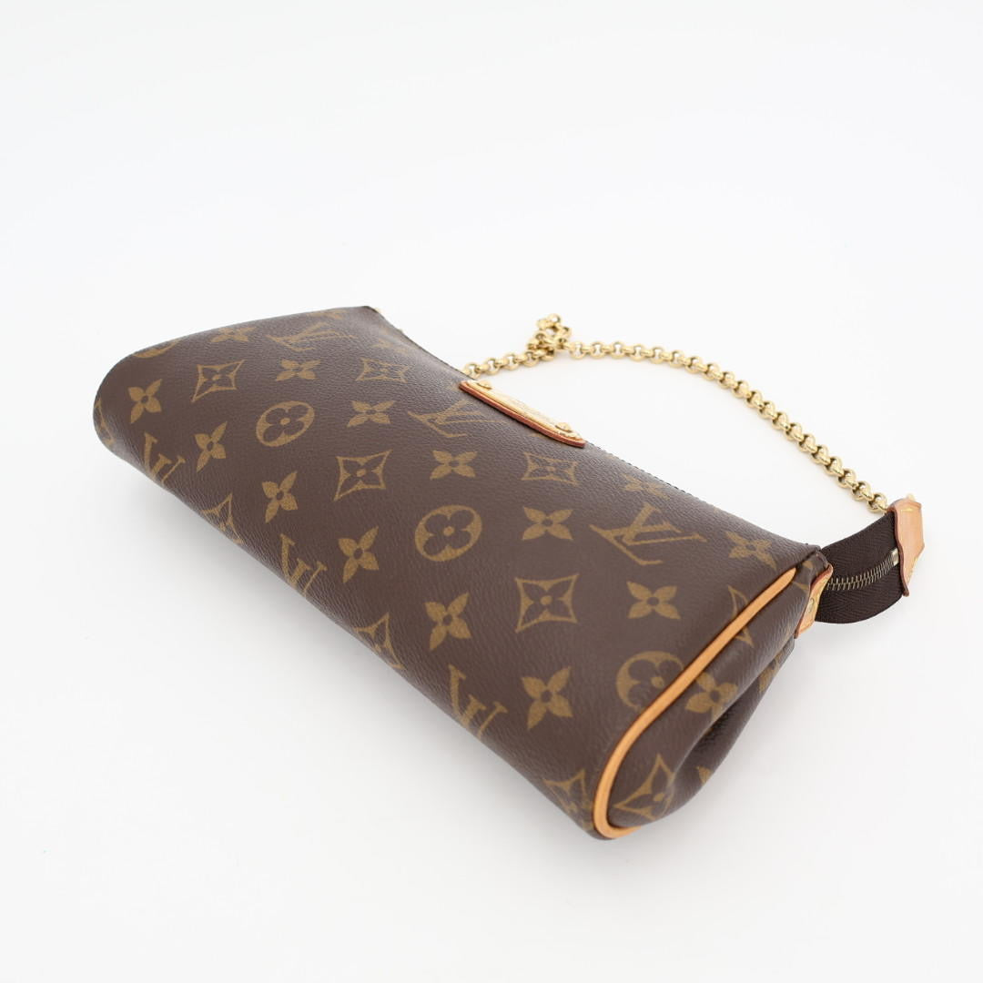 ルイ ヴィトン LOUIS VUITTON モノグラム エヴァ ブラウン M95567 モノグラムキャンバス レディース ショルダーバッグ ヴィトンバッグ バック ブランド